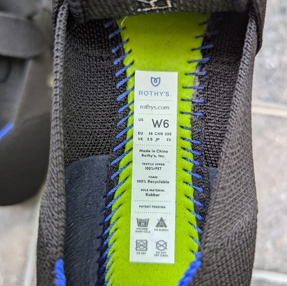 Rothys Mary Jane Pointed Tie Flats - Picture 11 of 11